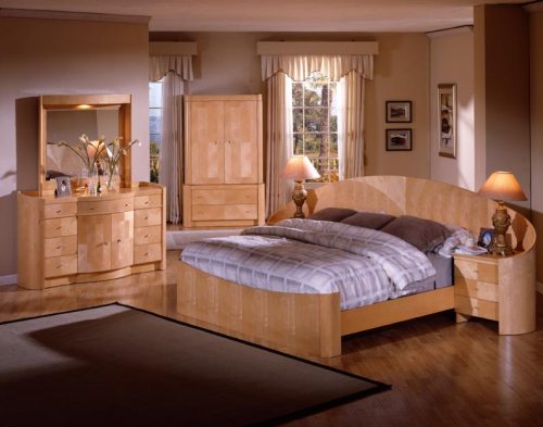 wooden bedroom furnitures 